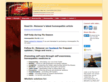 Tablet Screenshot of homeopathyrocks.com